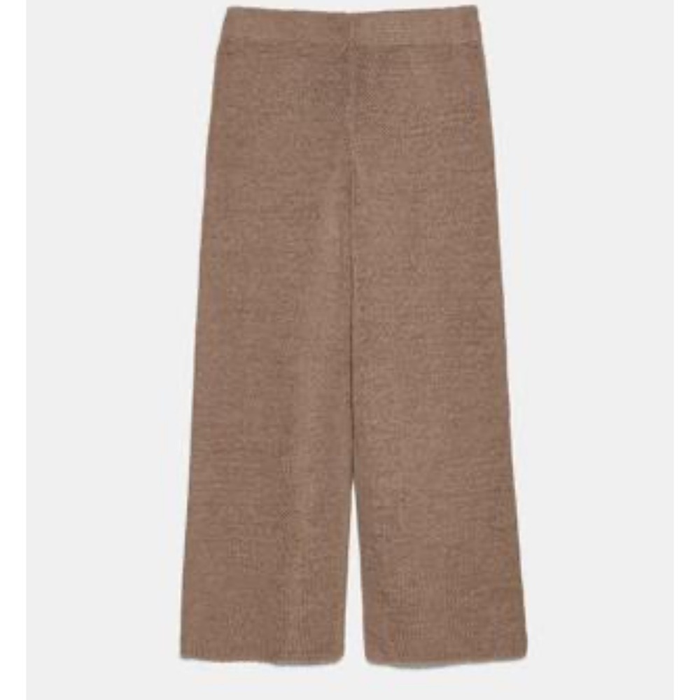 NWOT ZARA crochet knit cropped pants size S